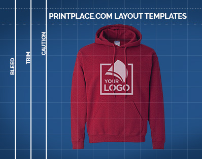 Gildan Adult Blend Hooded Sweatshirt Printing